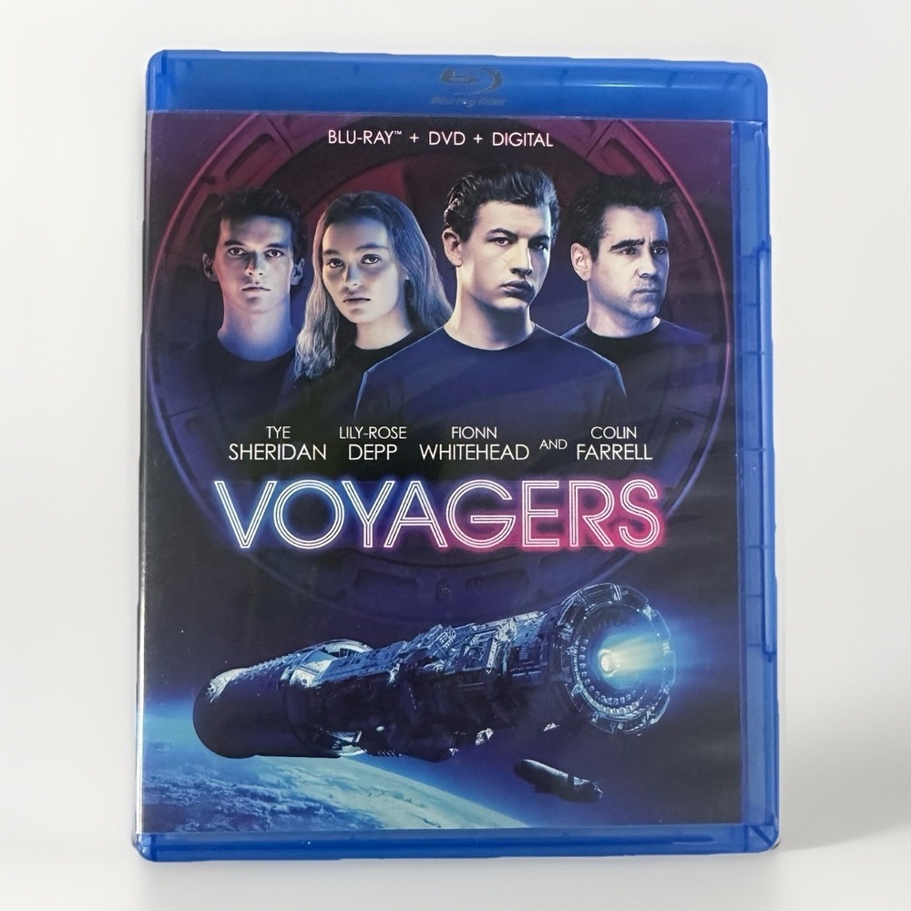 Voyagers Blu-ray DVD Combo Pack‎ Tye Sheridan Lily-Rose Depp Sci-Fi Thriller